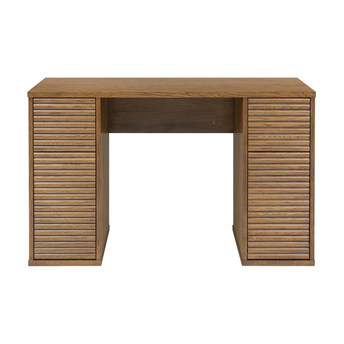 D.I. Designs Charlton Ribbed Walnut Desk