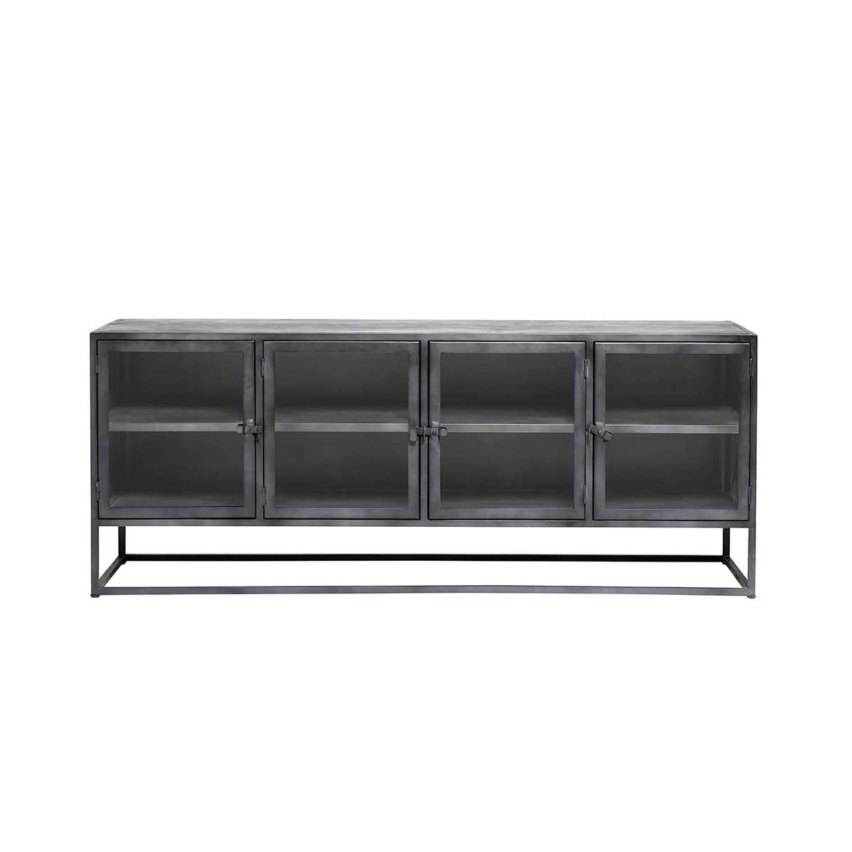 Muubs Boston 4 Door Sideboard in Black Iron