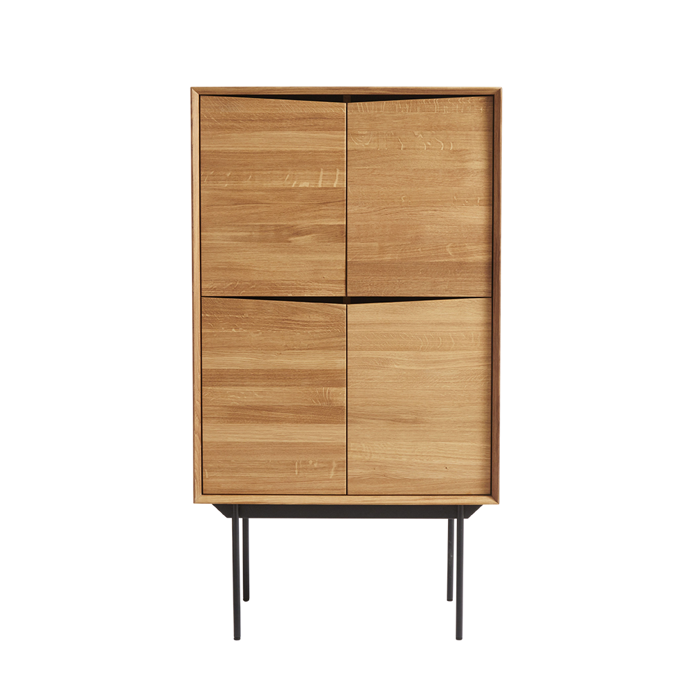 Muubs Wing Highboard in Natural Oil Oak