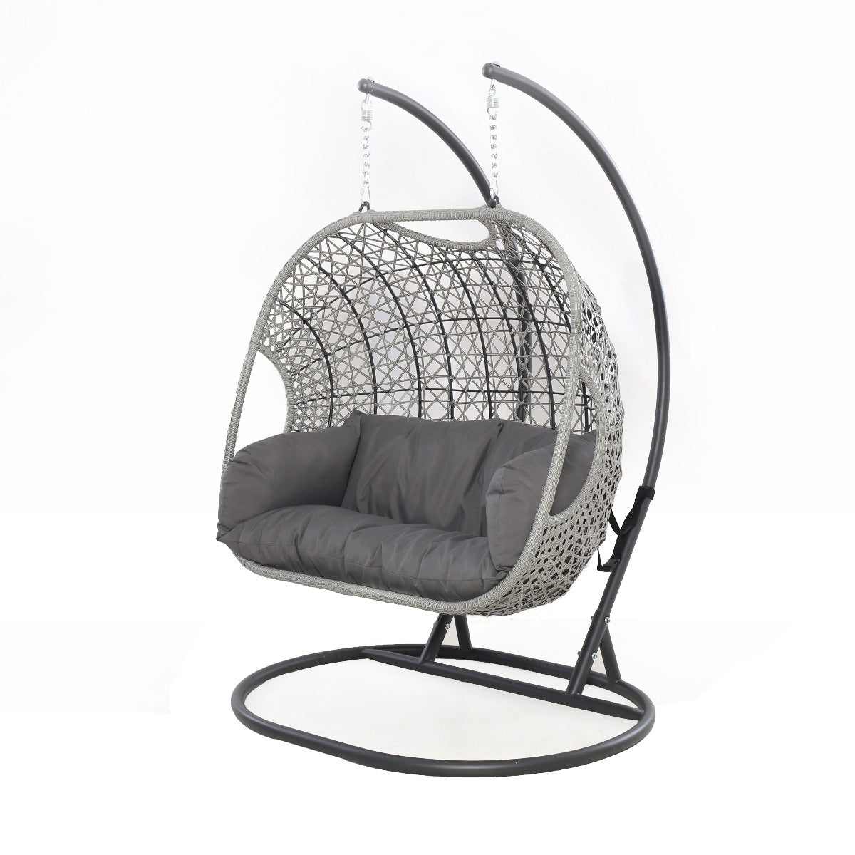 Ascot Rattan Hanging Double Chair