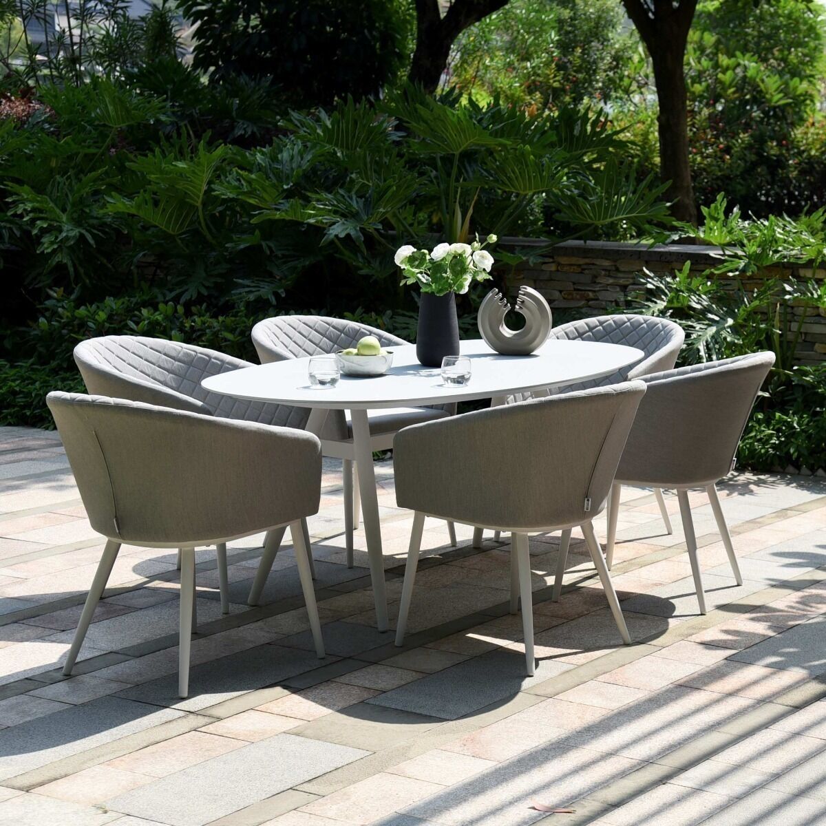 Ambition 6 Seat Oval Dining Set