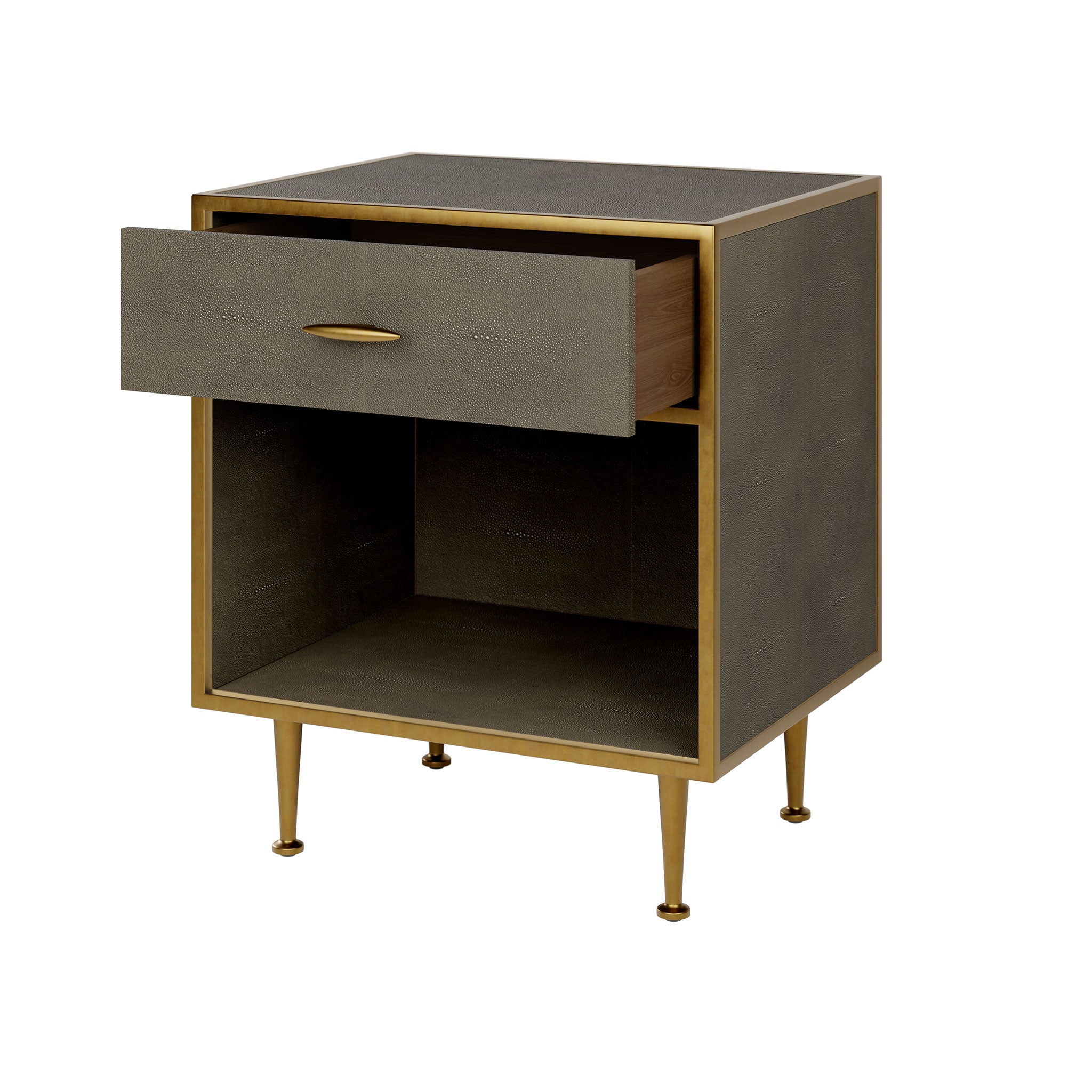 D.I. Designs Hampton Bedside Table with Shelf