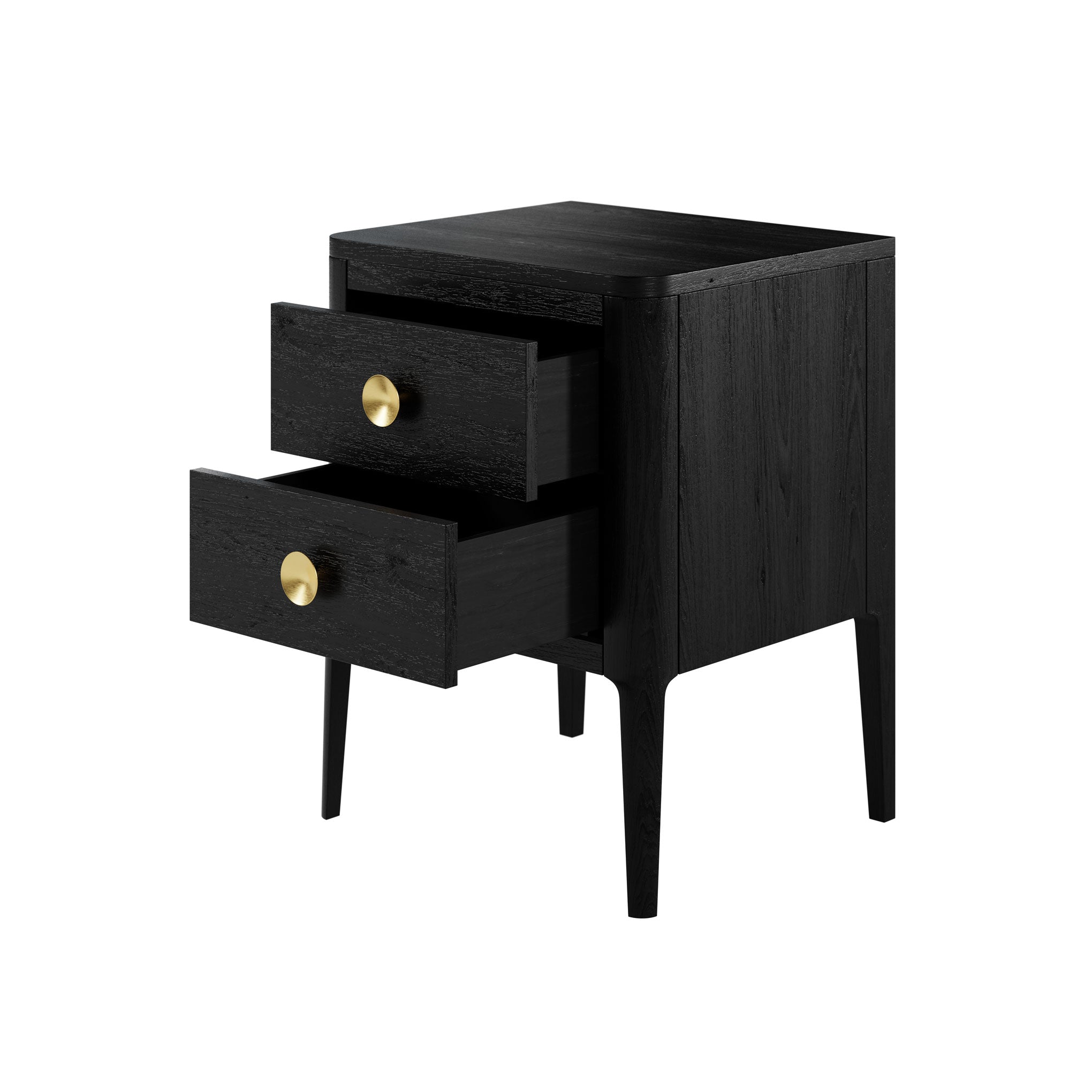 D.I. Designs Abberley 2 Drawer Bedside Table