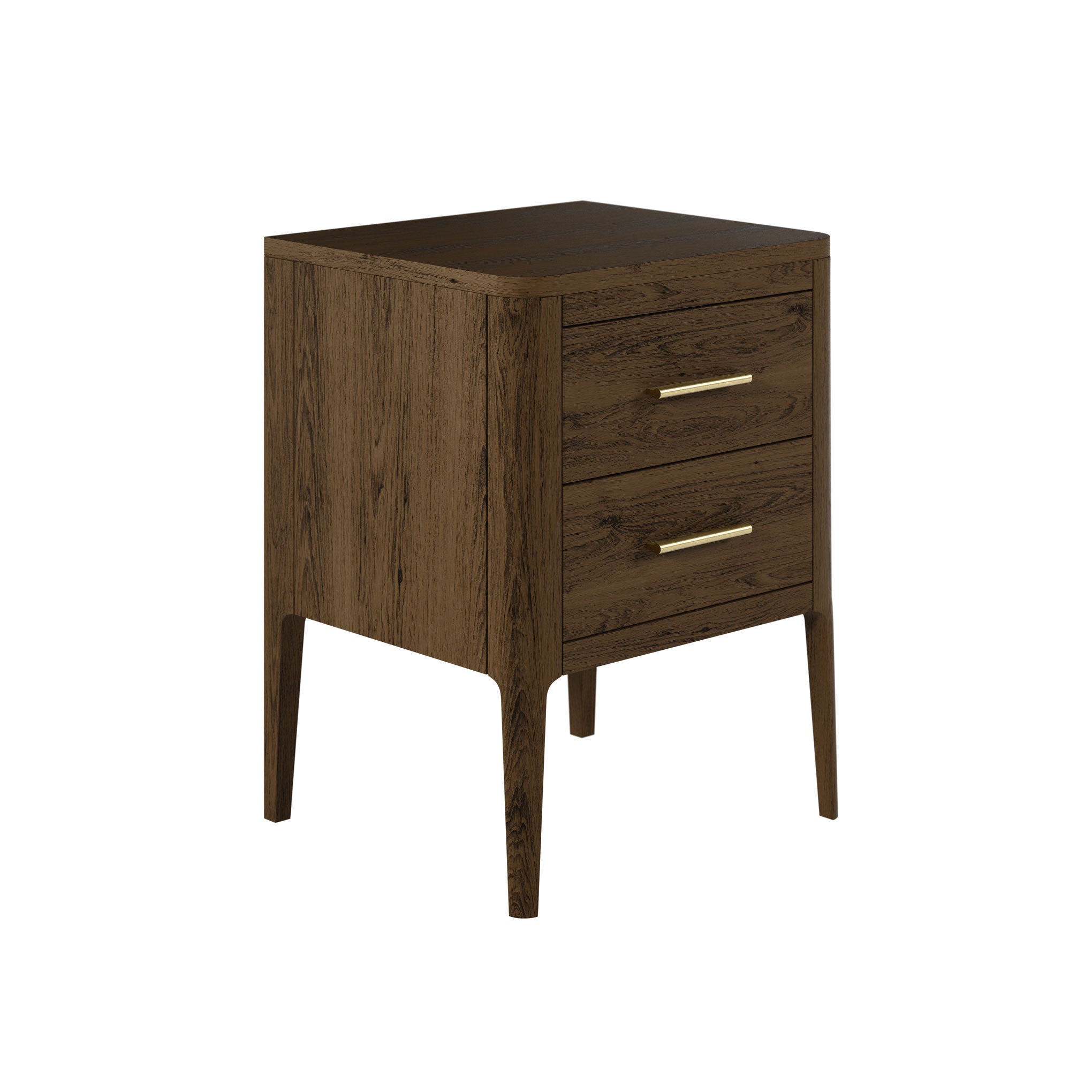 D.I. Designs Abberley 2 Drawer Bedside Table