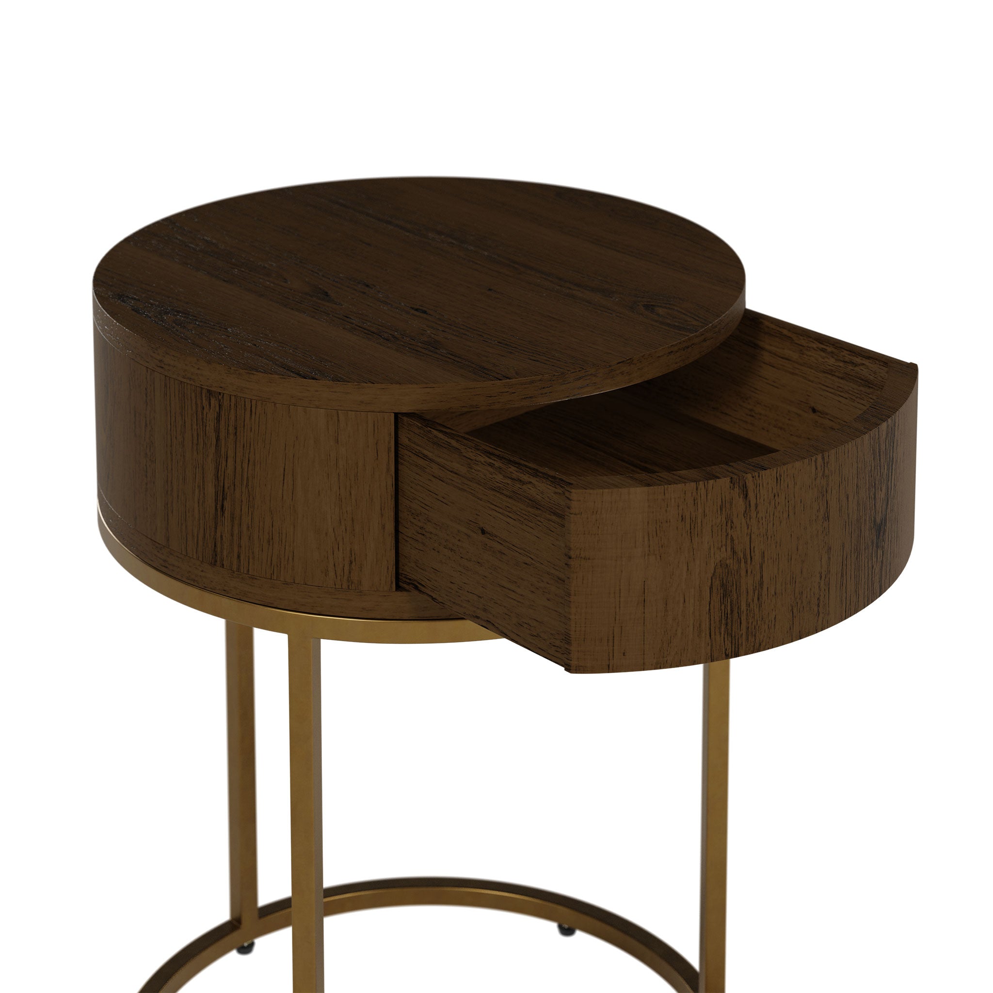 D.I. Designs Hampton Round Bedside Table