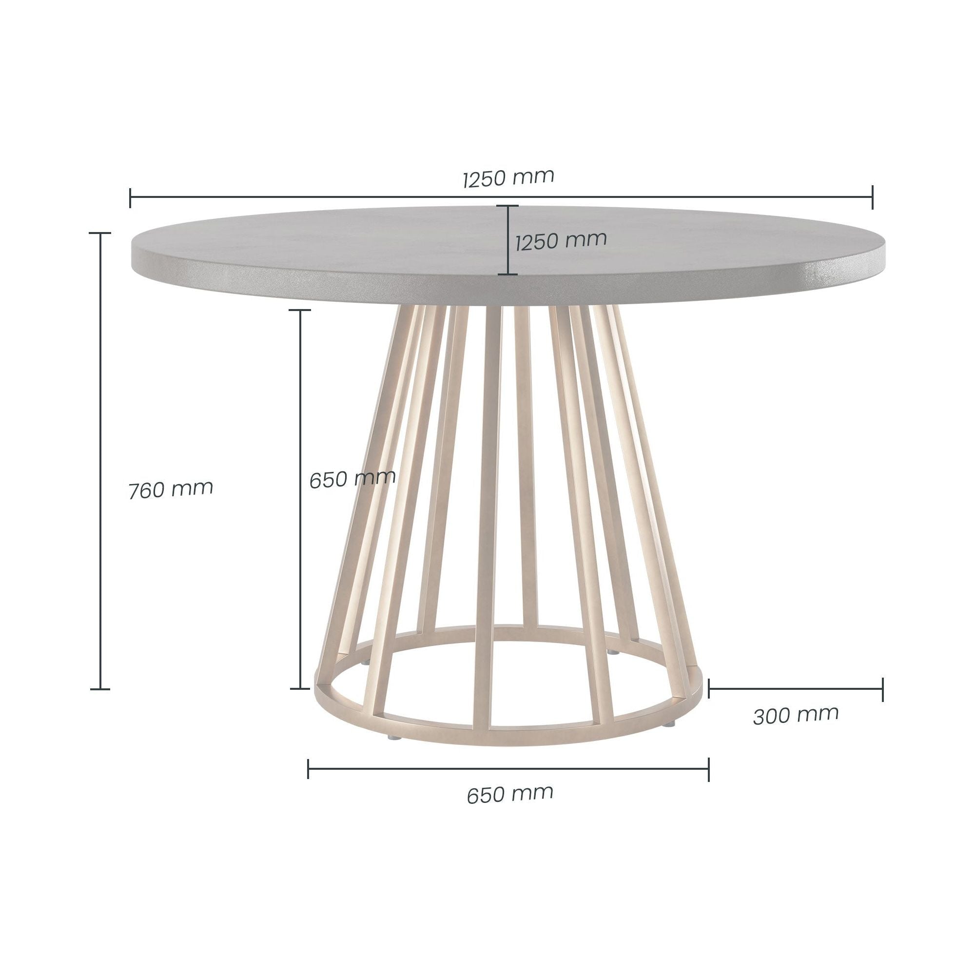 D.I. Designs Bredon Dining Table