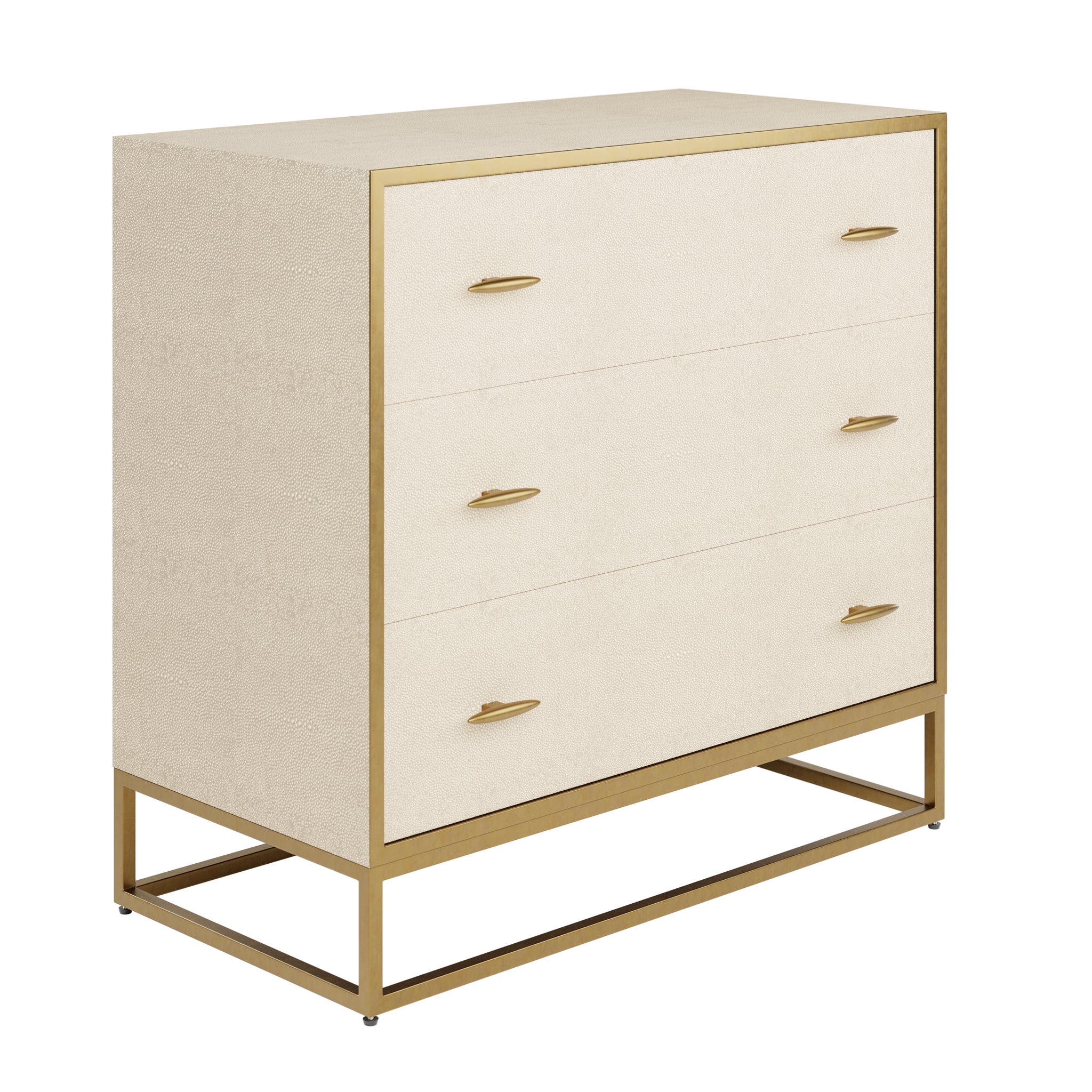 D.I. Designs Hampton Chest of Drawers in Ivory