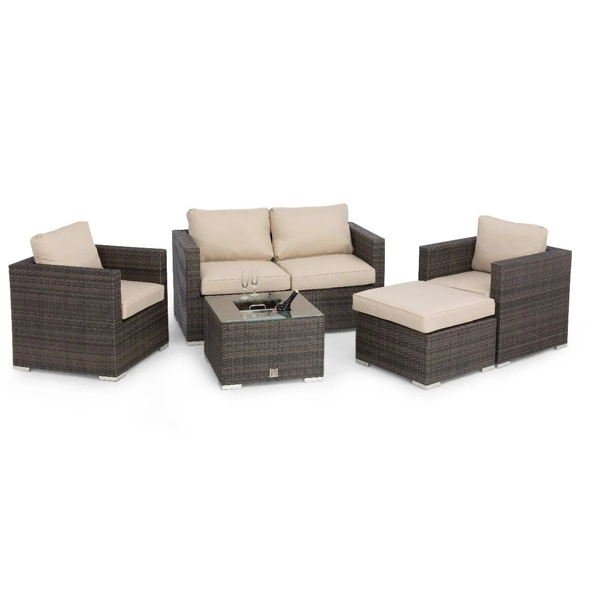 Georgia 2 Seat Sofa Set with Ice Bucket