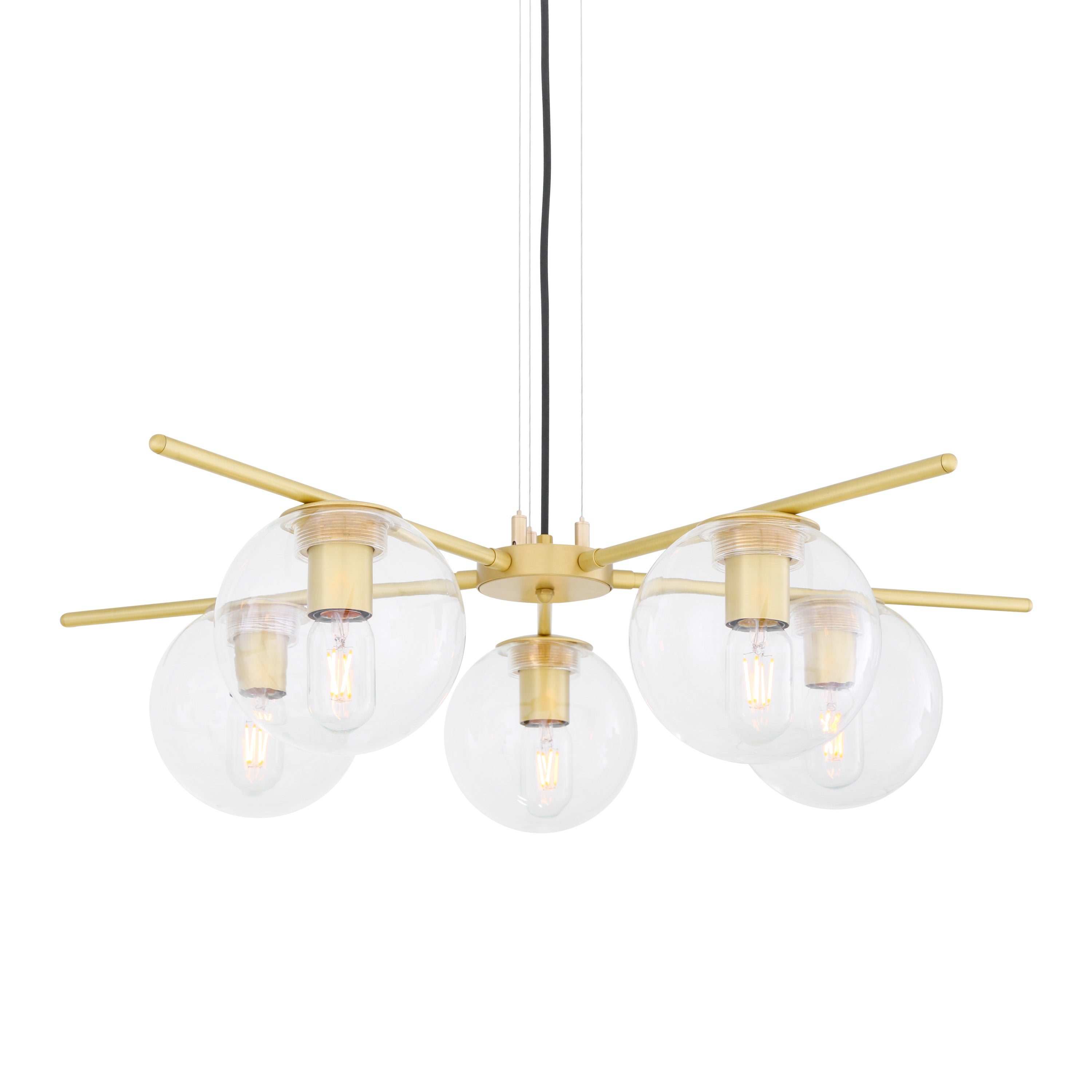 Madison Glass Ball Chandelier