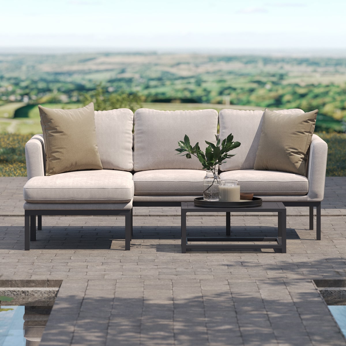 Pulse Chaise Sofa Set