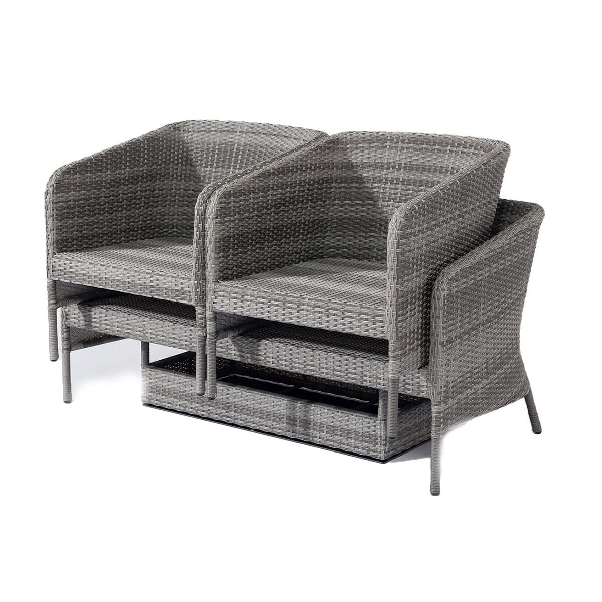 Santorini 2 Seat Sofa Set