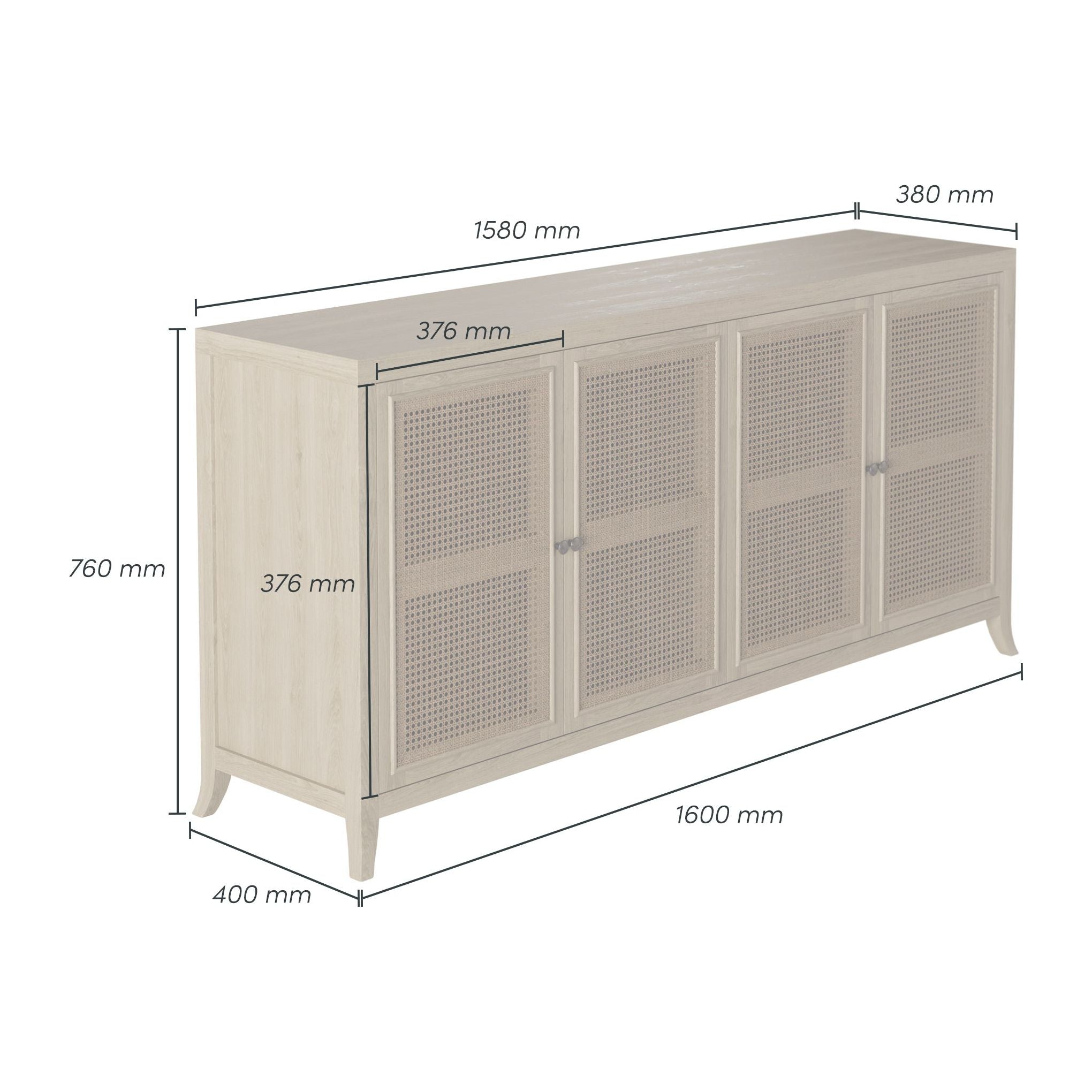 D.I. Designs Witley Sideboard