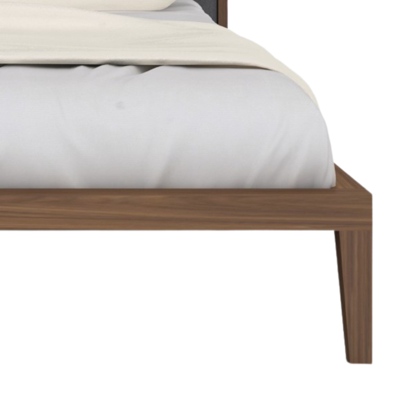 Calla Beds in Walnut/Grey