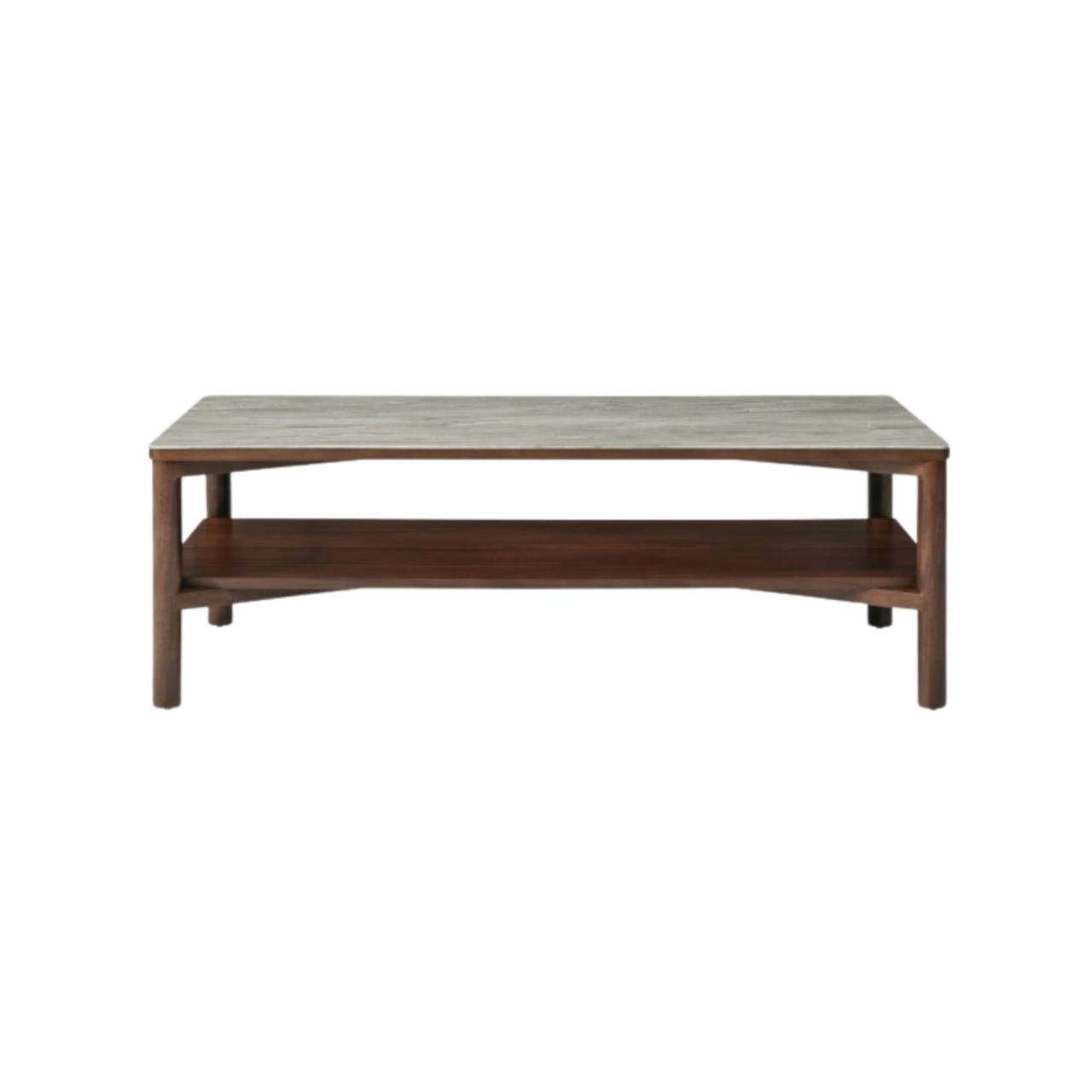 Willow Coffee Table With Shelf