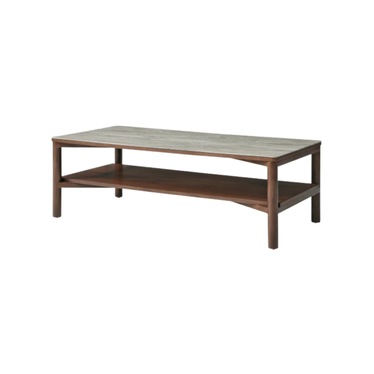 Willow Coffee Table With Shelf